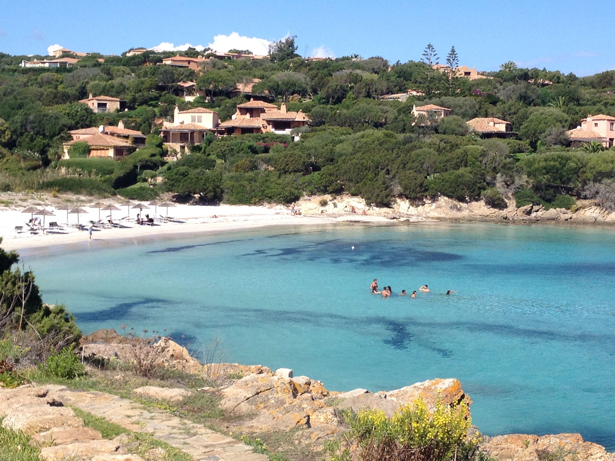 Un accesso privato al mare.